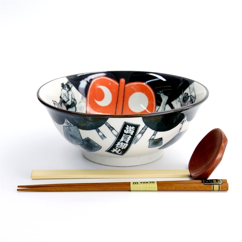 Set singolo in ceramica per ramen Sumo - Tokyo Design Studio